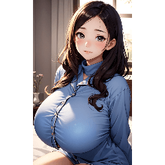 [LINEスタンプ] パジャマガール3写真