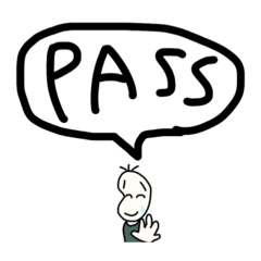 [LINEスタンプ] 断る豆蔵