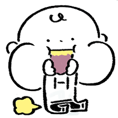 [LINEスタンプ] だびくん。（おなら）