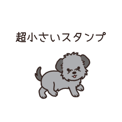 [LINEスタンプ] やさしいチワプー『超ミニサイズ！』