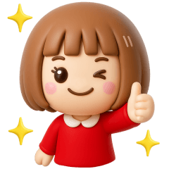 [LINEスタンプ] シンプルでかわいい❤️女の子スタンプ
