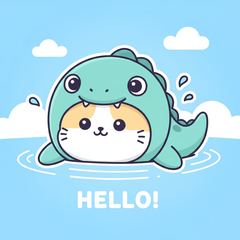 [LINEスタンプ] きょうの着ぐるみはこれでいいの