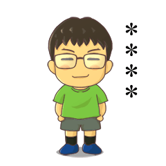 [LINEスタンプ] いまんとこ5さい フレンド！