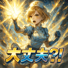 [LINEスタンプ] 白衣の天使‐ミニスカナース