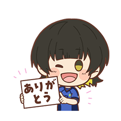 [LINEスタンプ] ブルーロック 蜂楽 廻ver.