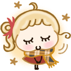 [LINEスタンプ] あたたかい心♡冬の毎日スタンプ