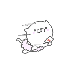 [LINEスタンプ] ☆mini 2☆つかいやすいちびねこです。