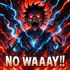 [LINEスタンプ] 妖怪大激怒！！