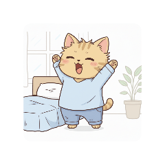 [LINEスタンプ] 社畜ねこの奮闘記