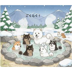 [LINEスタンプ] かわいすぎる！日本犬たちの日常スタンプ