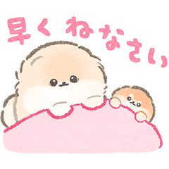 [LINEスタンプ] ぽぽちとかみなりの育児スタンプ
