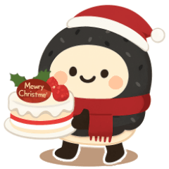 [LINEスタンプ] 冬のスタンプ3 便利で可愛いお団子シリーズ