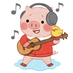 [LINEスタンプ] こぶたのぶんぶん2クリスマス