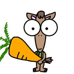 [LINEスタンプ] クリクリおめめのお馬さん