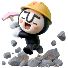 [LINEスタンプ] 動く！黒タイツマン3D-2【現場仕事】