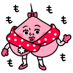 [LINEスタンプ] ももぴこ2〜冬〜