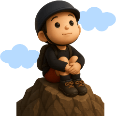 [LINEスタンプ] ある週末＊登山くんスタンプ【3D】