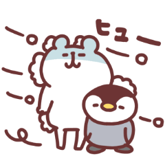 [LINEスタンプ] ゆるくま95 冬！