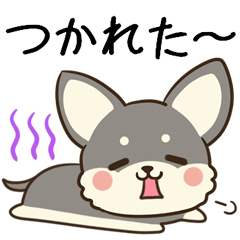 [LINEスタンプ] 毎日五月病な犬とねこたち 犬の日2