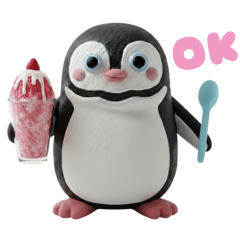 [LINEスタンプ] ヒゲペンギンたちの愉快な日常スタンプ