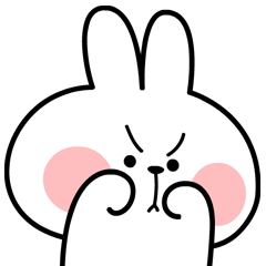 [LINEスタンプ] Popup あまえんぼうさちゃんのかお