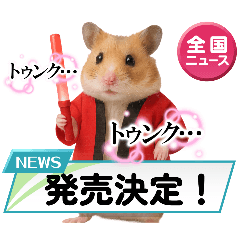 [LINEスタンプ] 推し活ハムさん(赤担、レッド担)