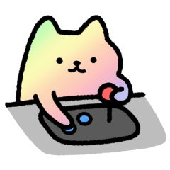 [LINEスタンプ] 動く！ゆるいゲーミング犬