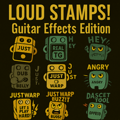 [LINEスタンプ] 爆音スタンプ！エフェクター編