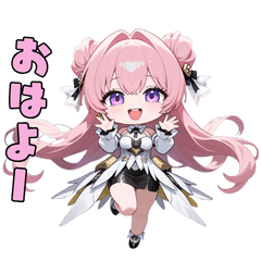 [LINEスタンプ] 【日常使い】元気なプリンセス少女