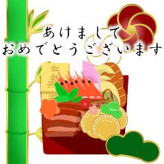 [LINEスタンプ] 飛び出す！クリスマス年末年始スタンプ再販