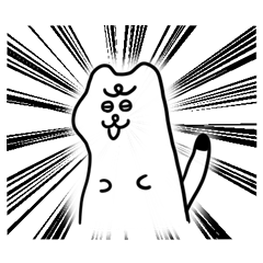 [LINEスタンプ] ゆるいオコジョのスタンプ