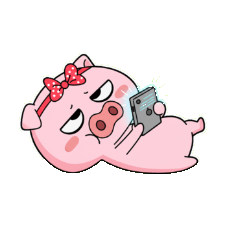 [LINEスタンプ] 既読スルーでもかわいい～太っちょブタ登場