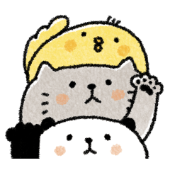[LINEスタンプ] クレヨン日常スタンプ＋年末年始（再販）