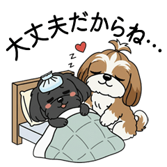 [LINEスタンプ] 使い易いシープーの優しい会話3～冬～